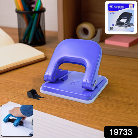 Duty Two-Hole Punch Machine with Metal Base