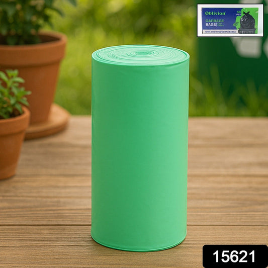 Compostable Green Corn Starch Dustbin Bags
