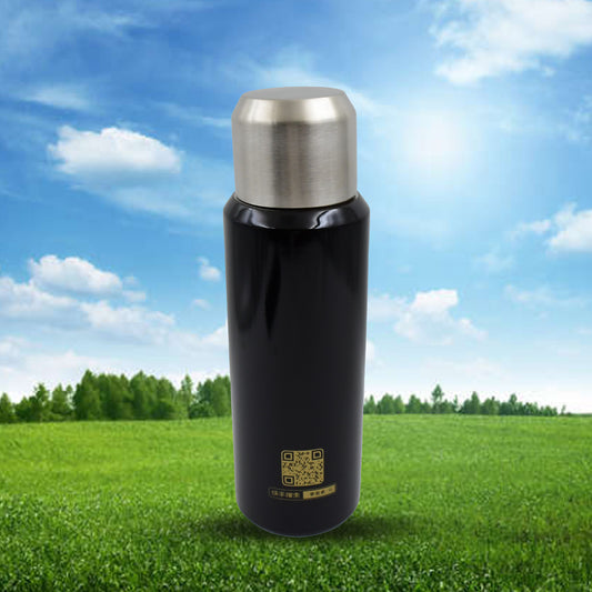 Double Walled Insulated Hot And Cold Water Tea Coffee Thermal Bottles (600 Ml)