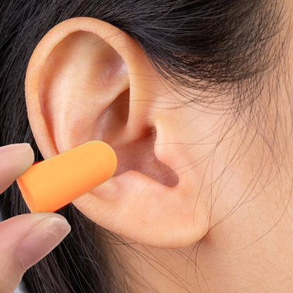 Foam Ear Plugs with Portable Storage Box (5 Pairs)
