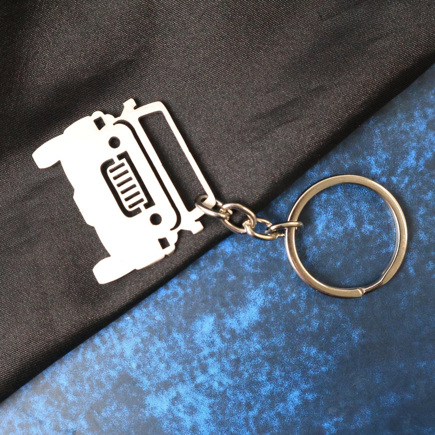 Trendy Jeep Style Metal Key Holder