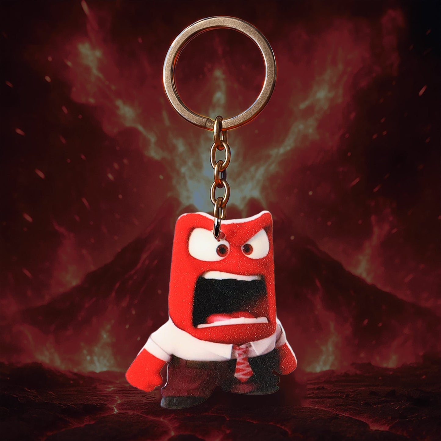 Animated Character Acrylic Keychain (1 Pc)