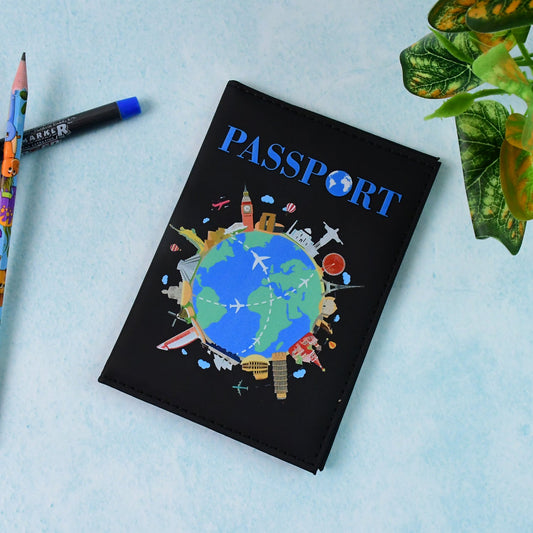 Stylish Printed Passport Holder Cover