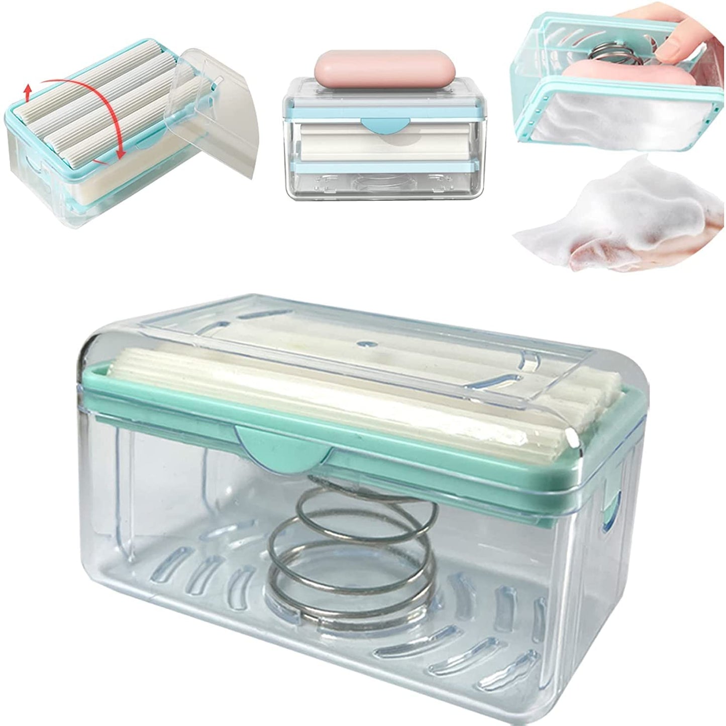 2-in-1 Portable Soap Dish