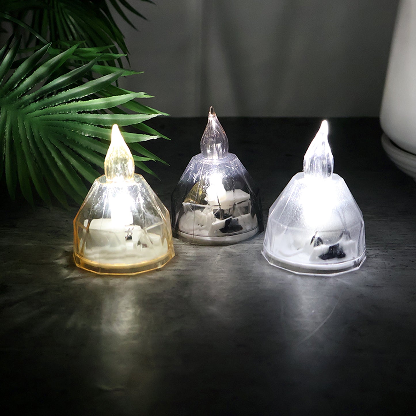 Premium 24 Piece Led Candle Lights Set  Flameless Decorative Tealight Candles