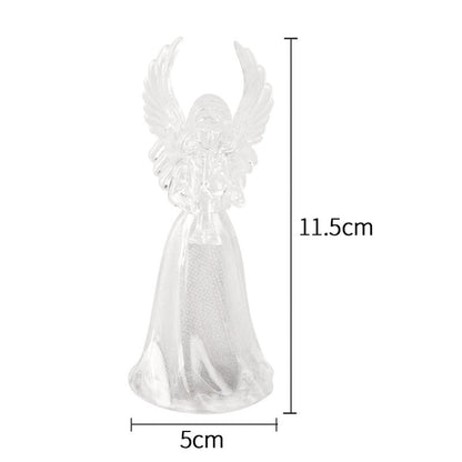 Battery Operated LED Angel Decorative Lights (4 Pc / Set)