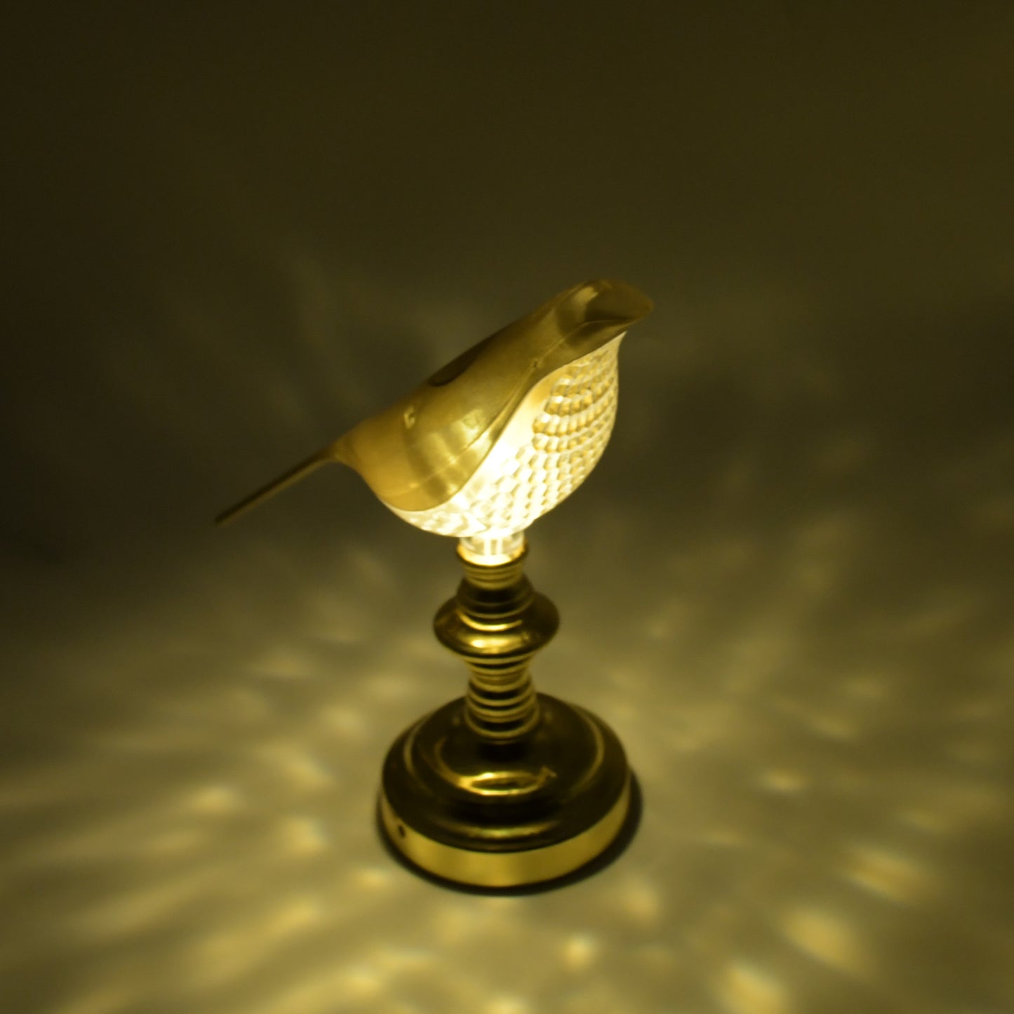 8442 Sparrow Led Table Lamp Crystal Decoration Lamp Soft Light  Energy Saving Lamp (1 Pc)