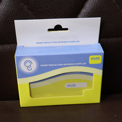 Foam Ear Plugs with Portable Storage Box (5 Pairs)