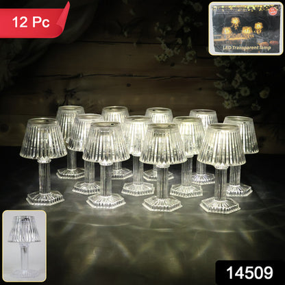 Decorative Crystal Style Led Table Lamps (12 Pc)