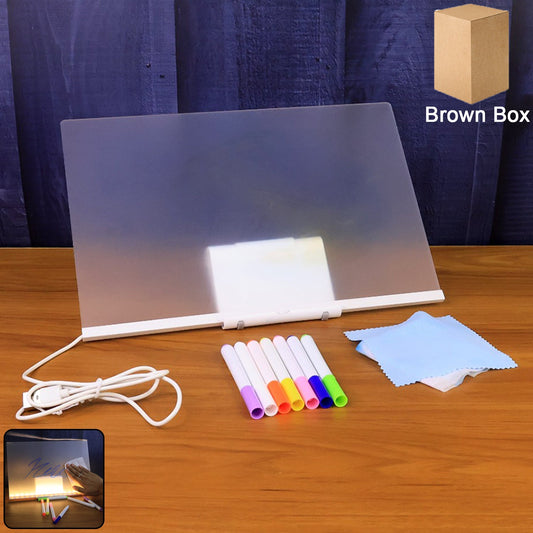 Illuminated LED Writing Board Set