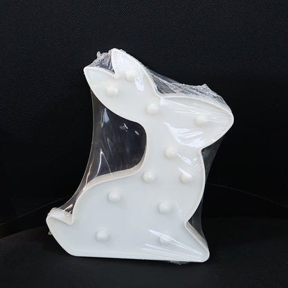 Rabbit Shaped LED Decorative Night Light (1 Pc)
