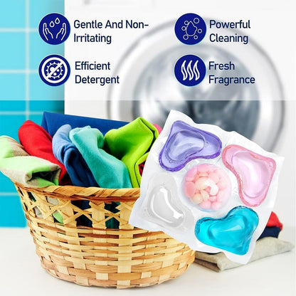 Premium Multi-Action Laundry Detergent Pods – 10 Piece (Set)