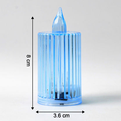 Decorative Flameless Electronic LED Candle Light Set (8 Pc)