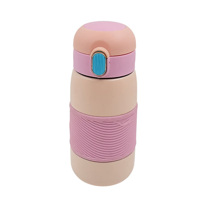 Insulated Stainless Steel Bottle With Rubber Grip (420 Ml)