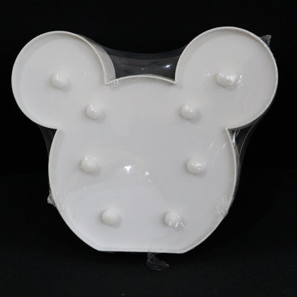 Mickey Shaped LED Decorative Night Light (1 Pc)