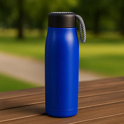 500ml Leak-proof Stainless Steel Double Wall Vacuum Insulated Water Bottle (1 Pc)