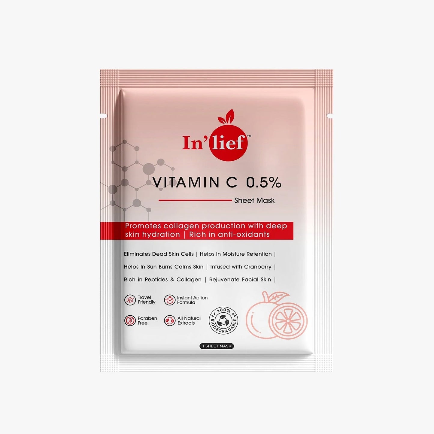 Vitamin C 0.5% Hydration Sheet Mask