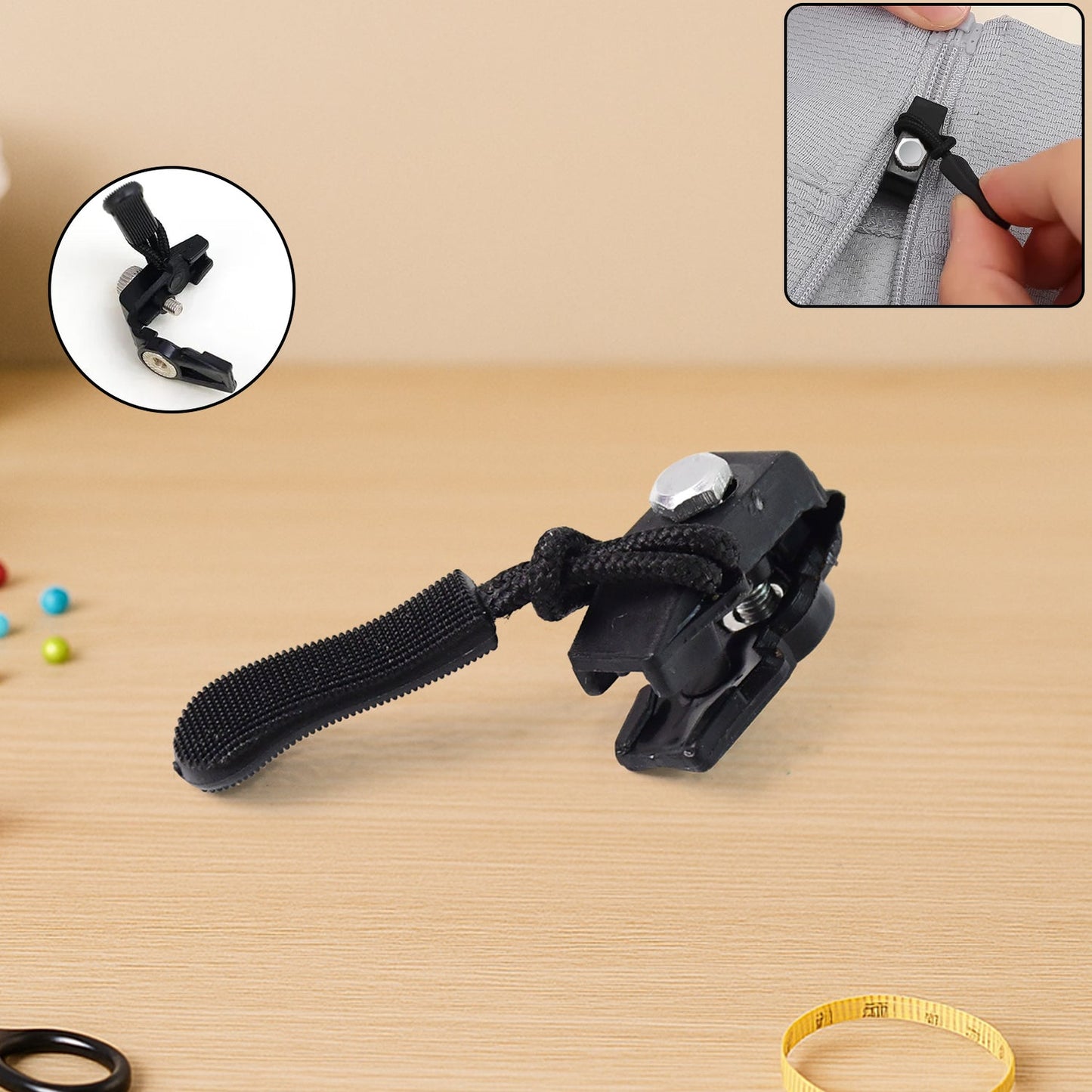 Portable Universal Detachable Zipper Slider 