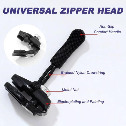Portable Universal Detachable Zipper Slider (10 Pc /Medium)