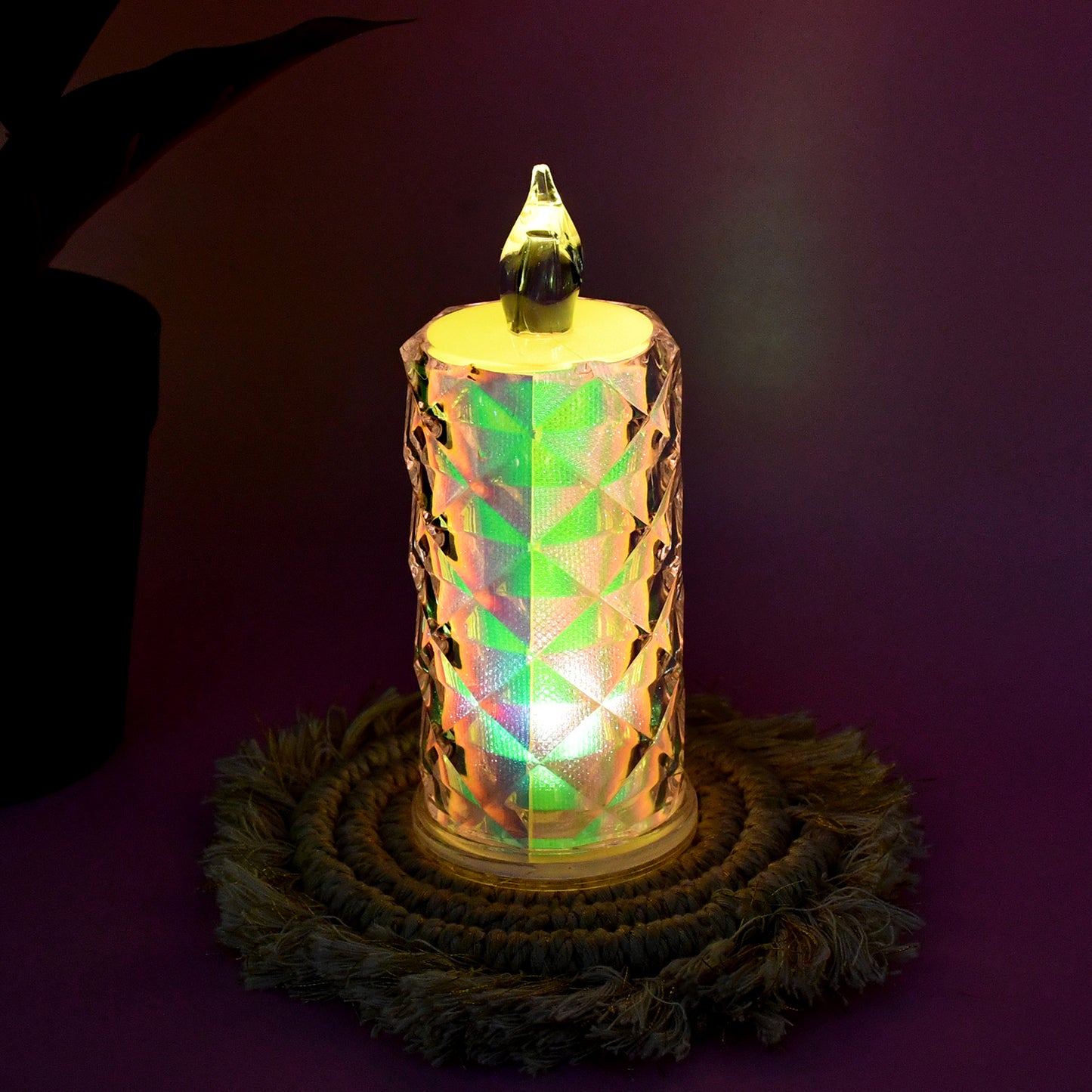 Led Flameless Decorative Candle Lights (3 Pc  Set)