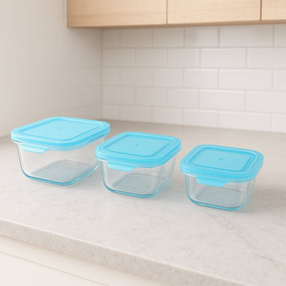 BPA-Free Glass Food Storage Set