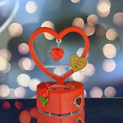 Heart-Shaped LED Light Showpiece