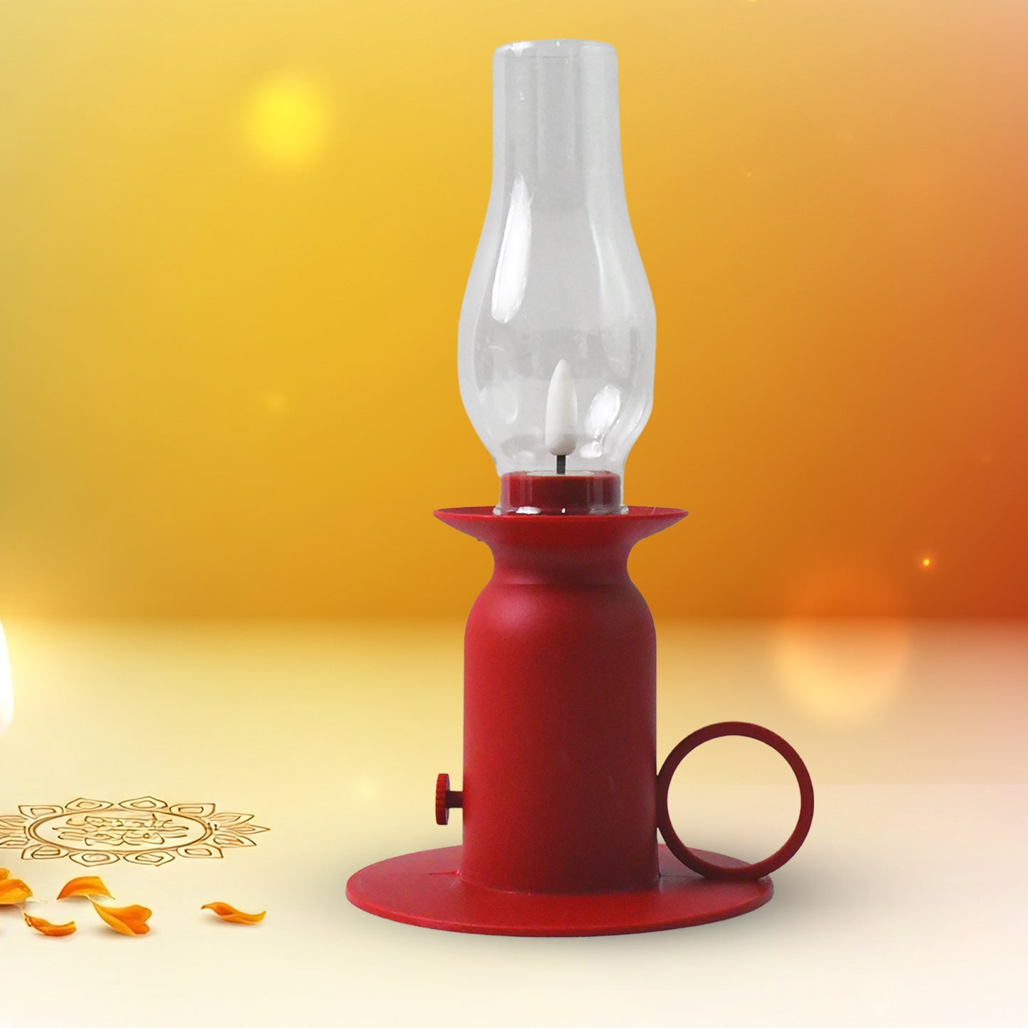 Vintage Style Plastic Candle Light Led Lamp (1 Pc)