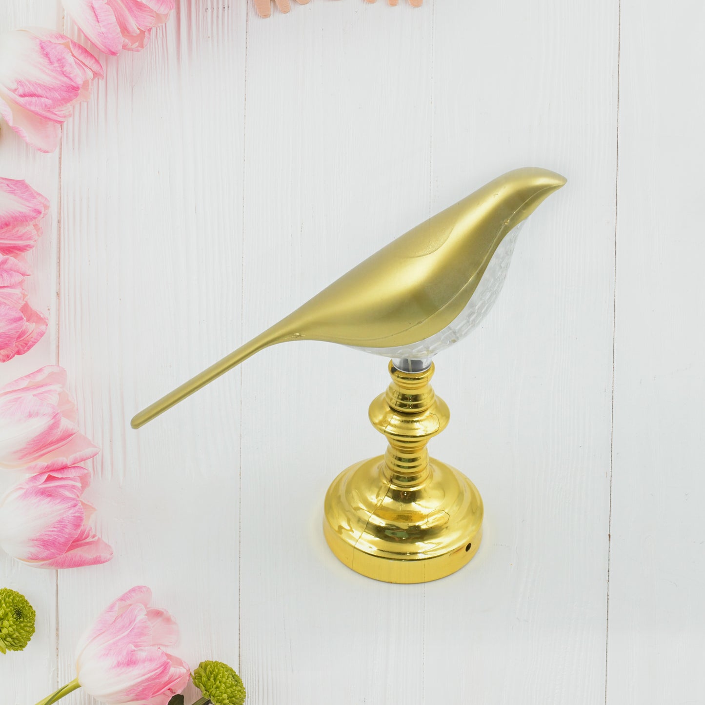 8442 Sparrow Led Table Lamp Crystal Decoration Lamp Soft Light  Energy Saving Lamp (1 Pc)