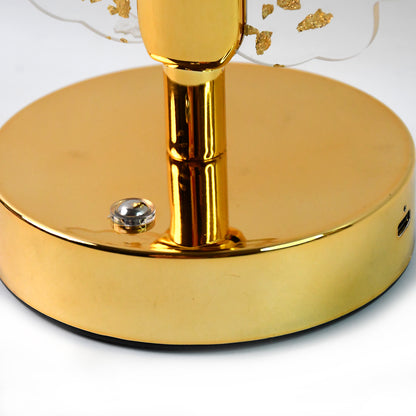 Luxury Golden Crystal Led Table Lamp (1 Pc)