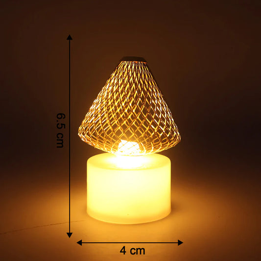 Premium Led Flameless Candle Lights (4 Pc  Set)